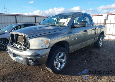 2007 Dodge Ram 1500 Laramie из США, поврежденный, VIN 1D7HU18237J591292